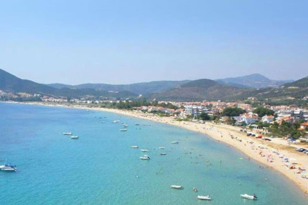 Villa Verde 200 Meters From The Beach Nea Iraklitsa ภายนอก รูปภาพ