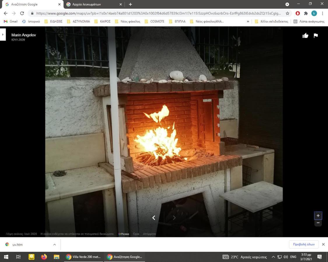 Villa Verde 200 Meters From The Beach Nea Iraklitsa ภายนอก รูปภาพ