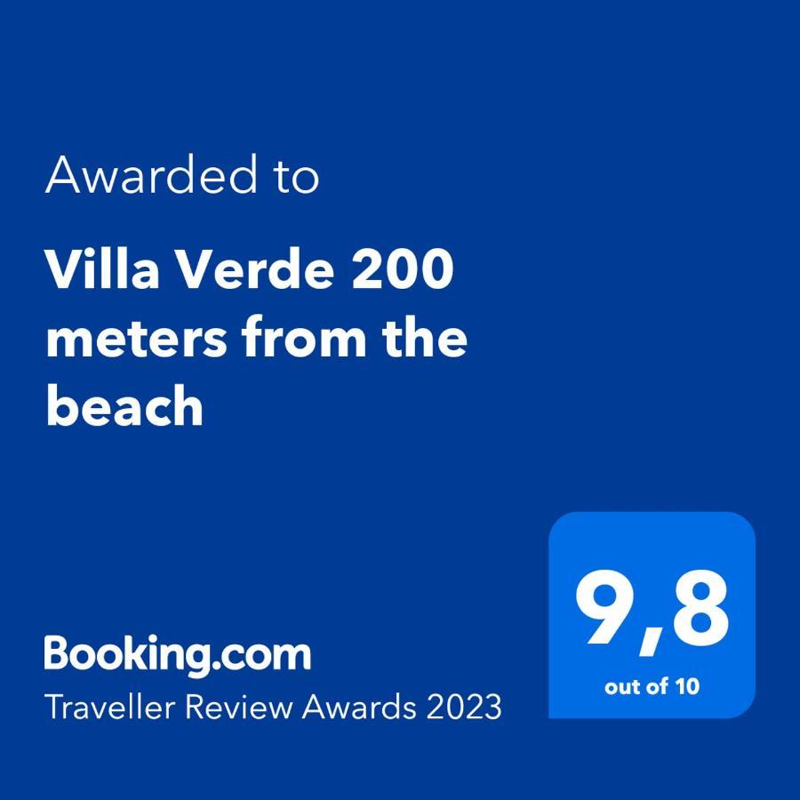 Villa Verde 200 Meters From The Beach Nea Iraklitsa ภายนอก รูปภาพ